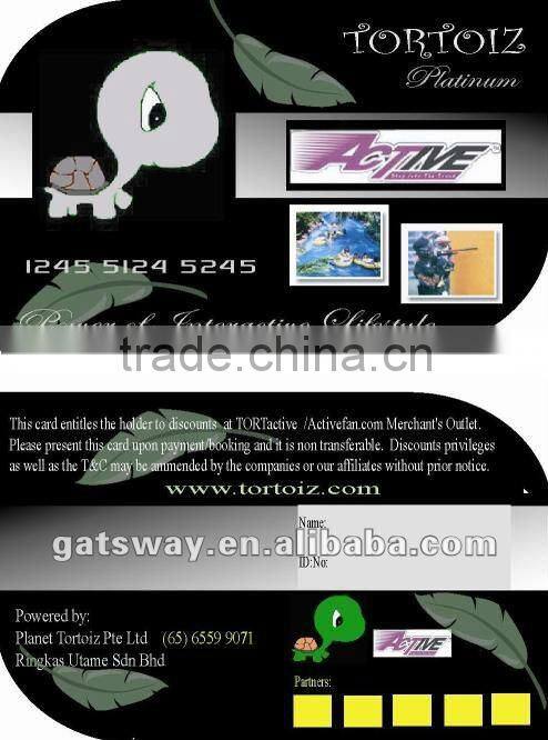 High Quality Irregular Shape Card