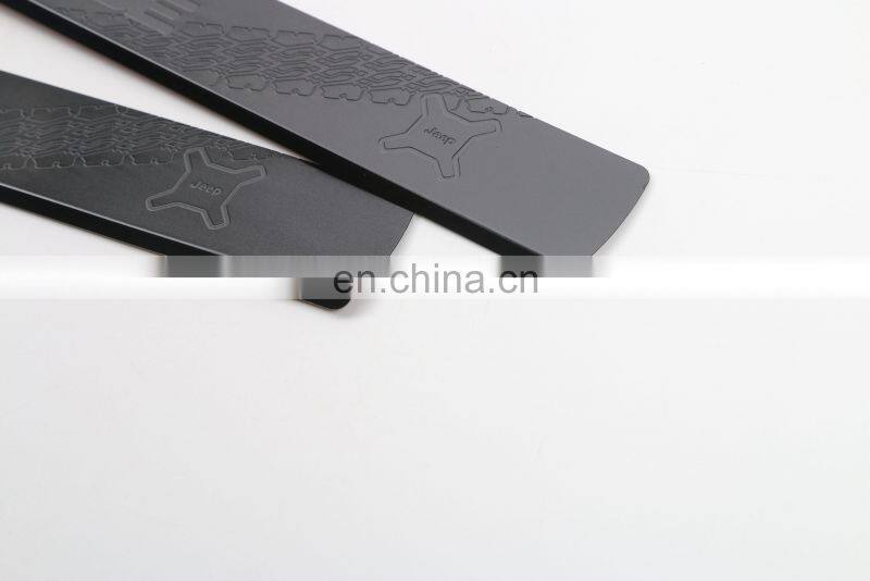 Lantsun Aluminum alloy R008 for Jeep Renegade door sill guard black, red, gold, blue, silver color for option