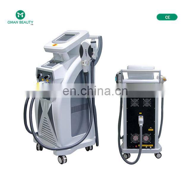 3 in 1 Vertical IPL Laser Hair Removal Tattoo Removal RF Skin Rejuvenation Multifunction Beauty Machine