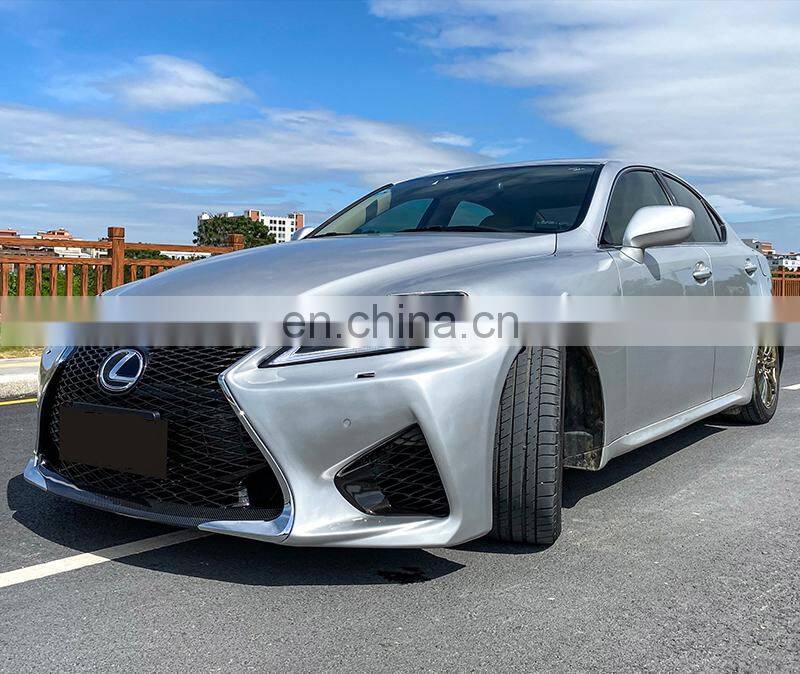 Runde Car Modification ABS Material GSF Style Old Lexus Upgrade IS300 Body Kit For 06-12 Lexus IS250 Front Bumper Grille