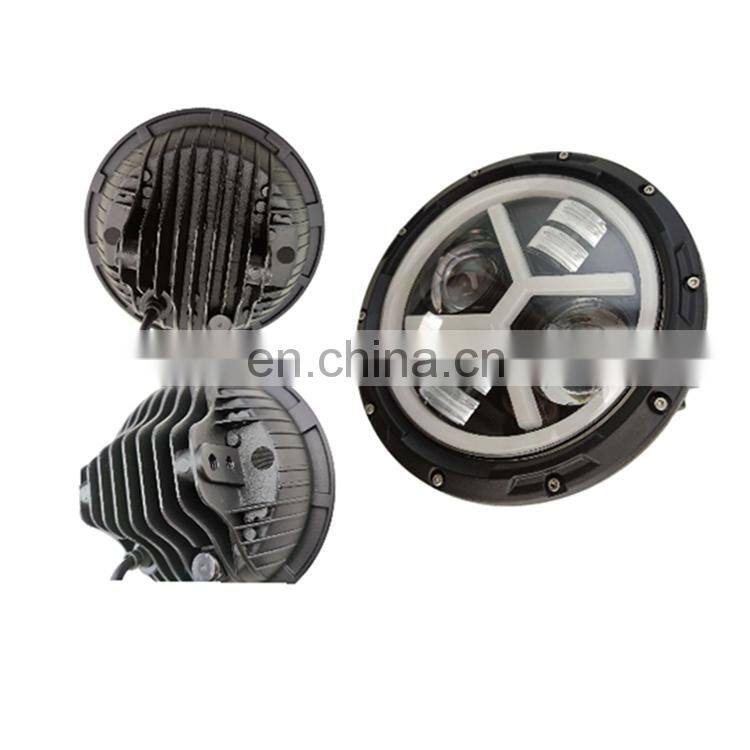 Headlight 7 Inch Beam High Yellow Waterproof Light 7inch LED Headlights Motorcycle For 4WD Driving Offroad 4x4 SUV ATV Headlight 7 Inch Beam High Yellow Waterproof Light 7inch LED Headlights Motorcycle For 4WD Driving Offroad 4x4 SUV ATV