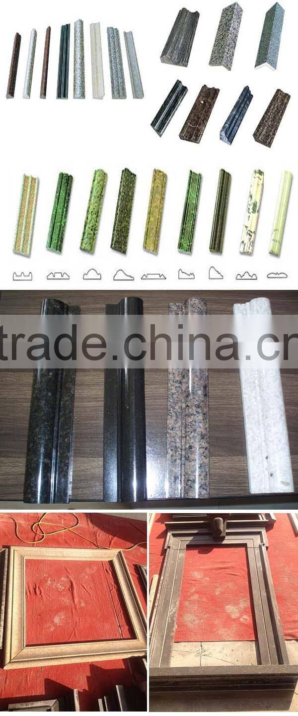 Border and Line and Skirting natural granite cutting by machine