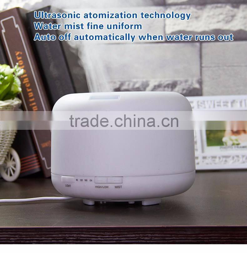 2016 Big Capacity 500ml Essential Oil Fragrance Diffuser Promotional Bladeless Fan Humidifier