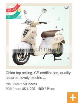 2015 Lastest new energy scooter, high quality cheap adult electric motorcycle,china factory direct for sale