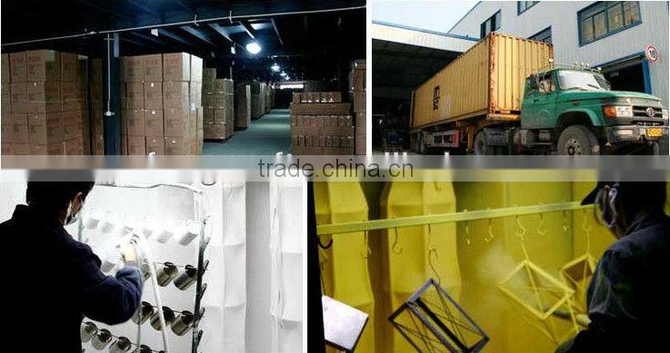 square glass candle holder with wax candle jar with painted color