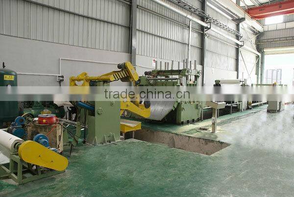 steel sheet cut to length machine
