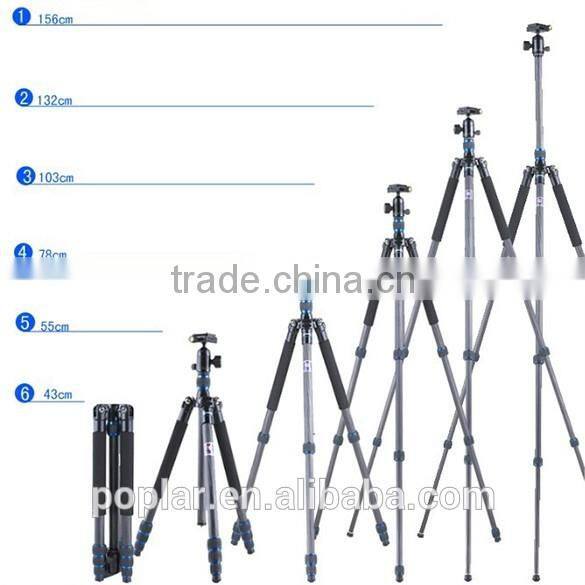 Portable Adjustable Tripod Monopod with Ball Head for DSLR Camera Travel
