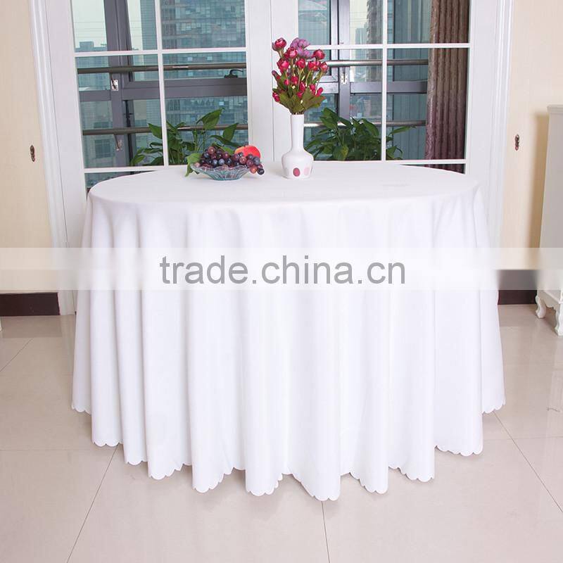 Polyester table cloth for wedding