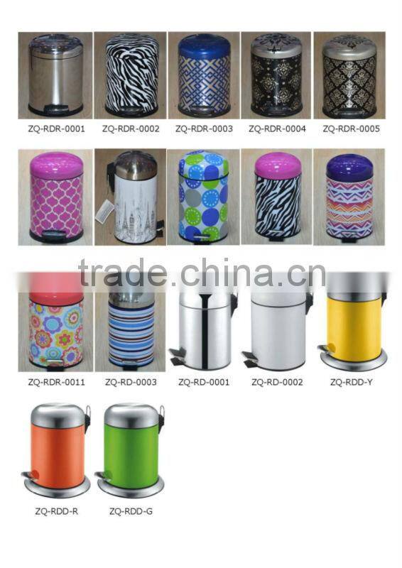 exterior foot control garbage bin trash can waste bin
