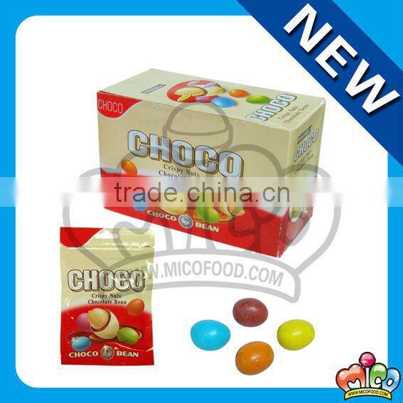 colorful crispy peanut chocolate beans