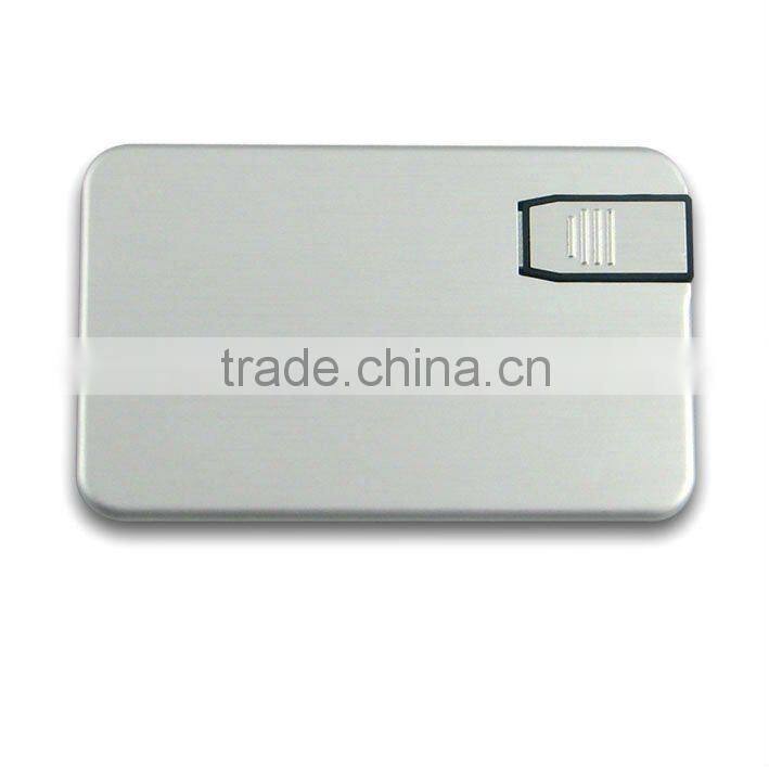 full capacity full color print logo promotion item card flash drive