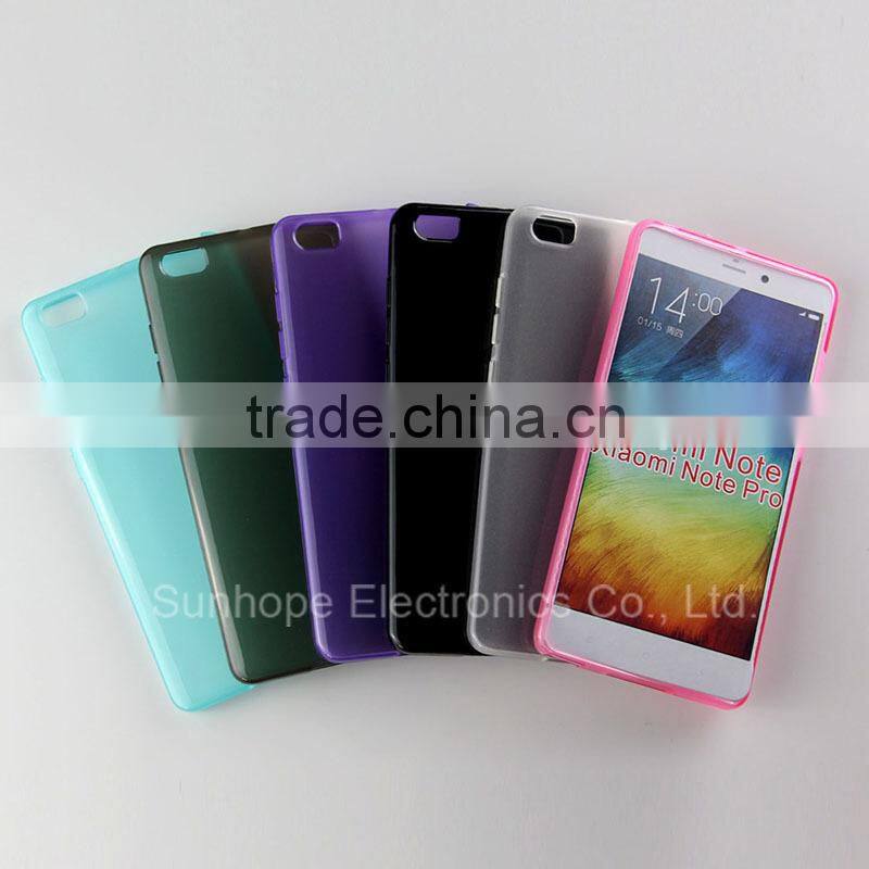 smooth TPU covers for XIAOMI Note NOTE Pro case