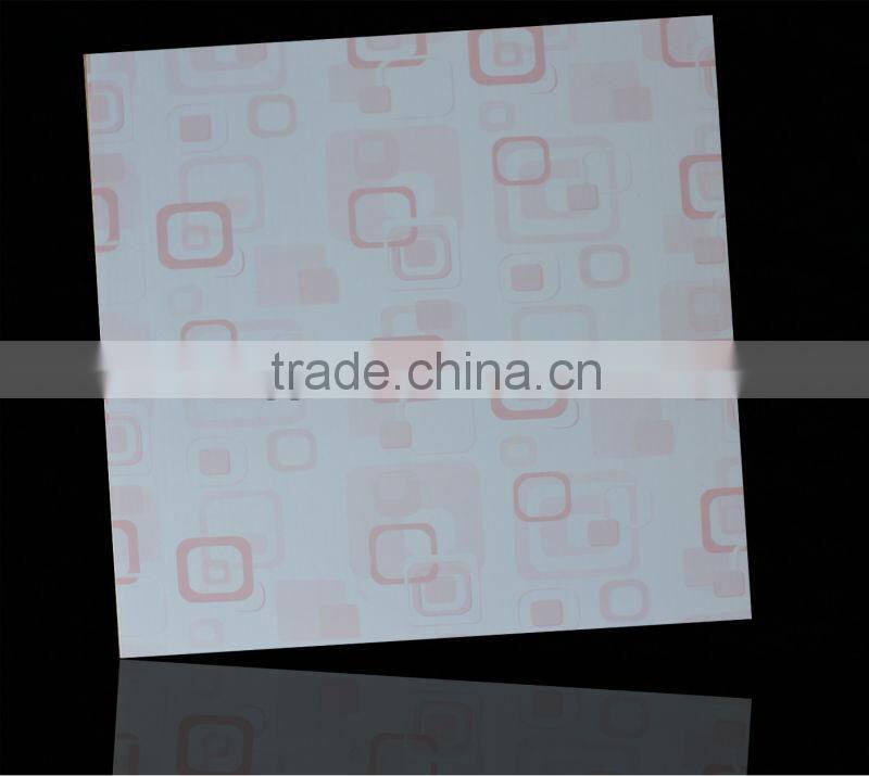 interior decoration materail high glossy 20cm printing pvc ceiling panels for bathroom