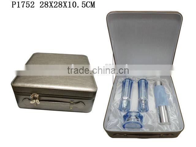 Luxury Faux Leather Cosmetics Gift Set Packing Box