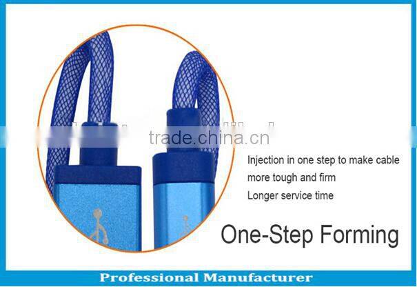 Remax New design fabric braided USB data cable 2.1A for Micro