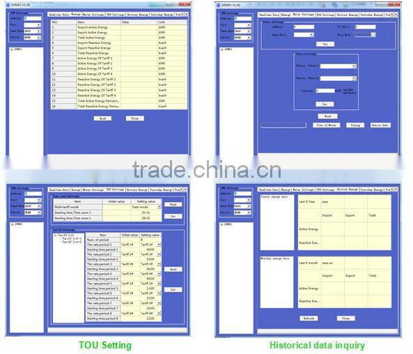 PILOT PMAC903 100A energy meter pulse output
