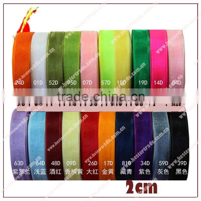 BEAUTIFUL 5cm 2inch Chiffon Ribbon