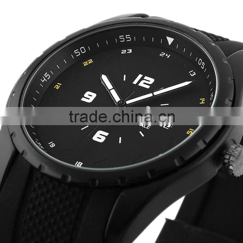 2014 TOP SALE Rubber Man Watch for Sports Military Watch Army Watch
