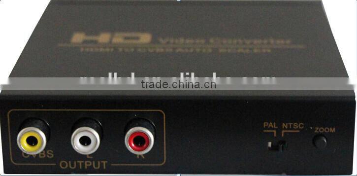 2016 China Biggest Promotion RCA Converter HDMI To HDMI RCA Converter With 2.1 Video