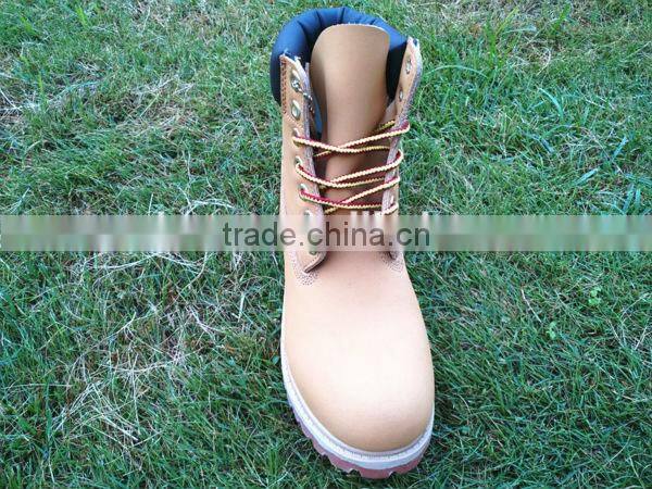 supply steel toe safety shoes wear-resisting protective shoe non slip leather safety boots wholesale work shoes