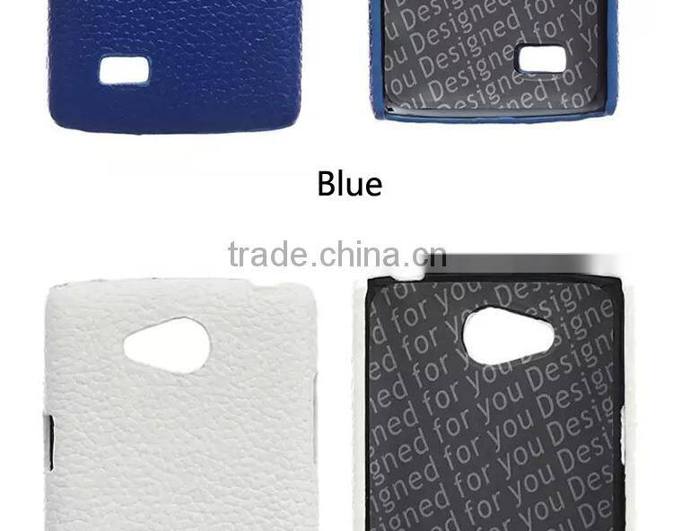 Best-selling In Amazon Mobile Phones Packaging For Cellphone Cover For LG Joy H220 Genuine Leather Brown Phone Case Diary Case