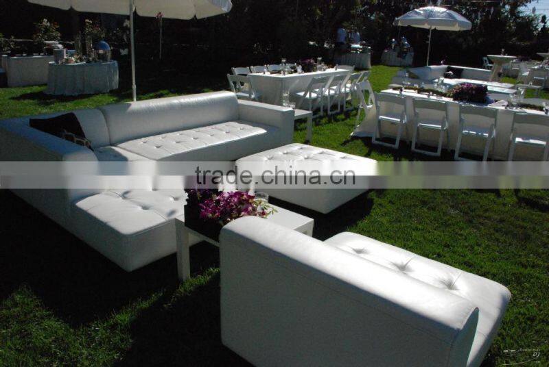 Soft fabric comfortable wedding sectional sofa XW1034