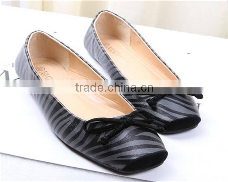Multifunctional ladies fancy flat shoes shoes women leather for wholesales XT-DA0950