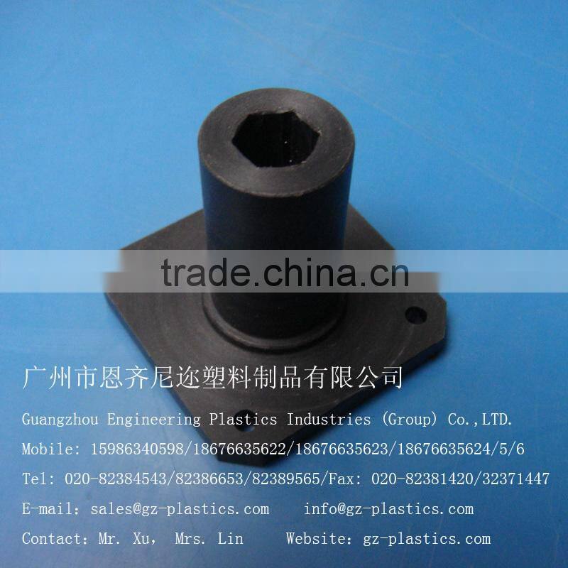engineering plastic pa6 nylon pom pe injection molded part