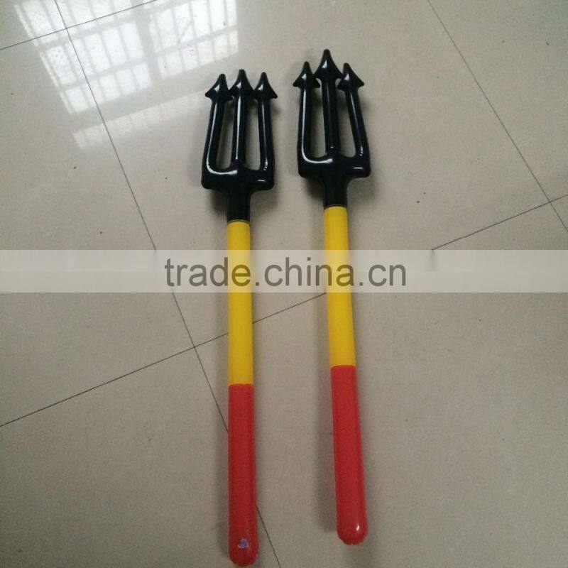 promotional Inflatable Trident with Belgium flag color