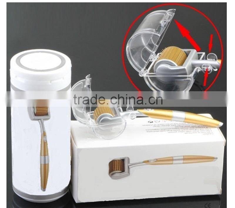 Fashion Mouse Skin Care Roller 3 In 1 Stainless Micro Needle Therapy Face Needle Roller Massager