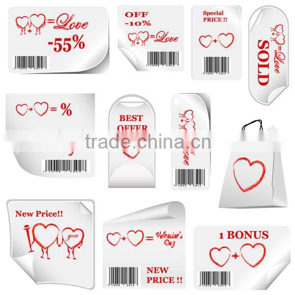 2015 new fashion high quality printable label