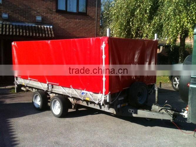 anti UV and fireproof heavy duty pvc tarpaulin for large truck /trailer cover and tipper truck cover with customize size