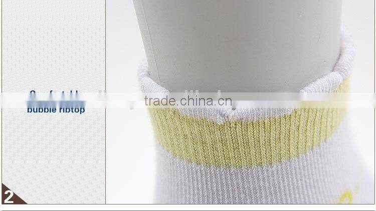 New Style Bubble Ribtop Point Jacquard Girl Cotton Baby Sock