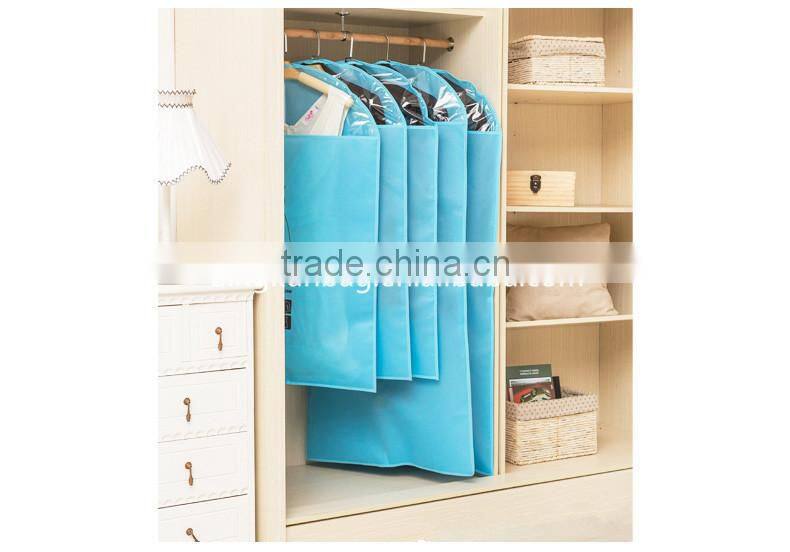 2015 non woven factory suit bag, suit cover, garment cover