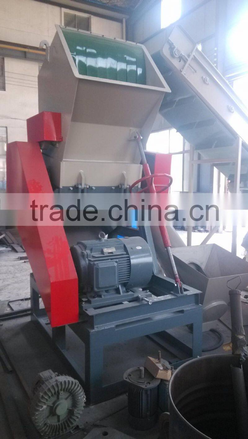 Plastic Bottles and Film Crusher