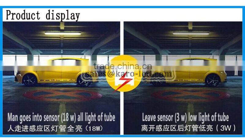 36w 40 w wt 2.4m 8ft watt double both end wiring 180lm/w 200lm/w LED T8 tube lights 4ft 8ft PIR