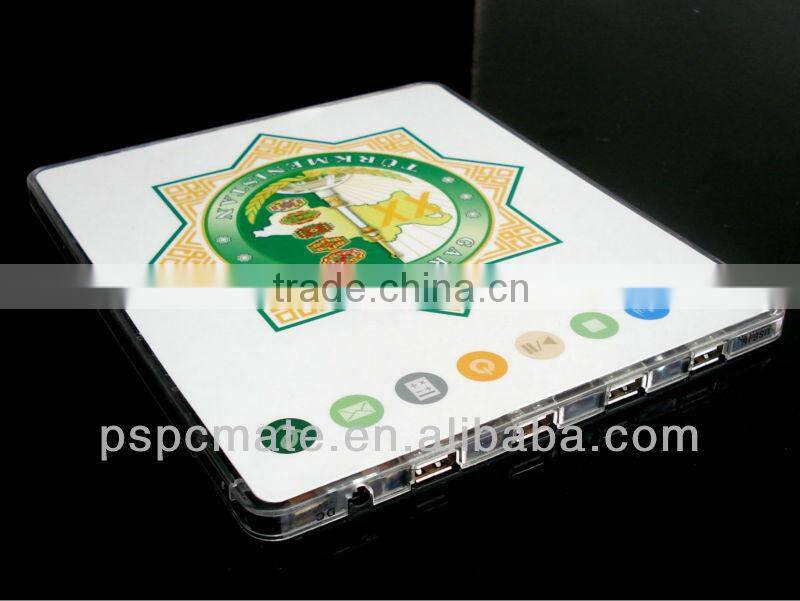 design your own mouse Multifunction webkey /weblink mouse pad with usb hub/8in1 multi-function mousepad with pre-programmed URL