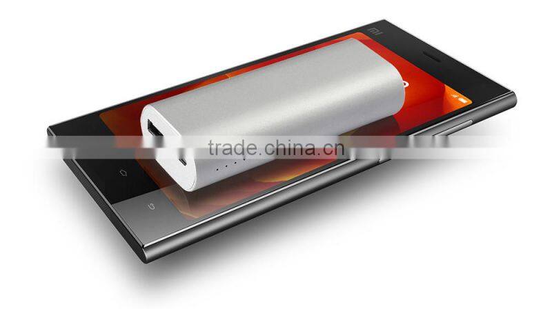 5000mah Big Capacity Ultra Slim Aluminum Body Cell Phone Charger Power Bank for Mobile Phone
