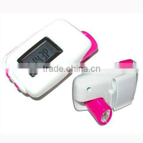ABS Acrylic usb recharge pedometer PDM-817