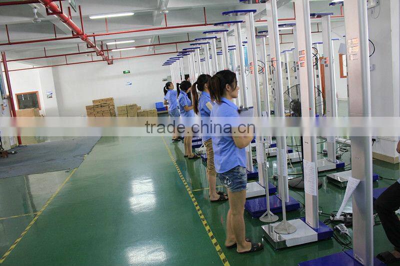 SK-V9 Bill Operated 14 Inch Advertising Screen electronic ultrasonic electronic coin height and weight machine