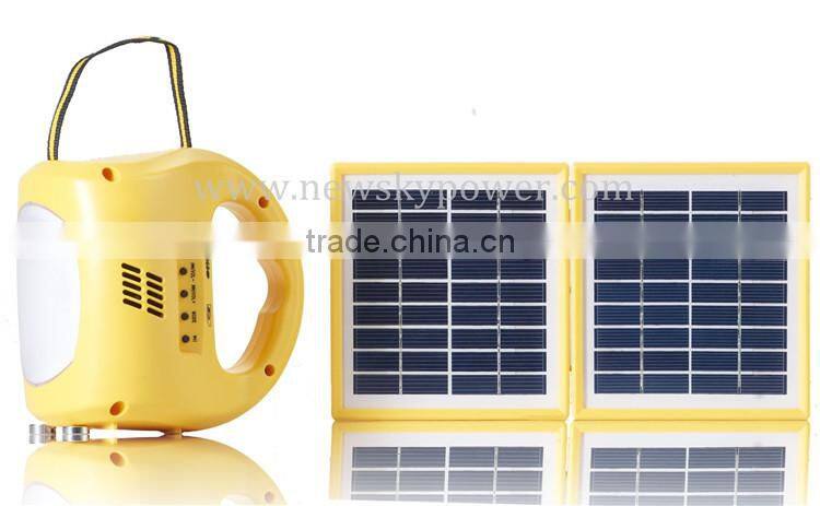 led portable emergency light mini solar powered led light solar lantern