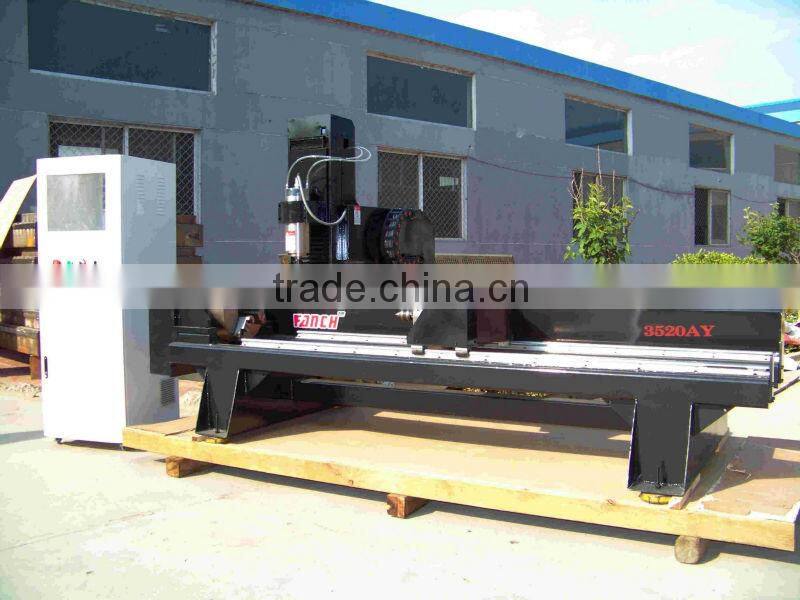 4 axies Stone/ marble/ granite Cylinder Engraving machine