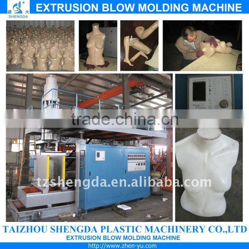 plastic bust machine