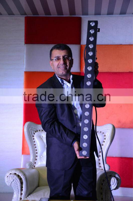 Indoor wall bar light 18x10w RGBW four in one led with each pixel control