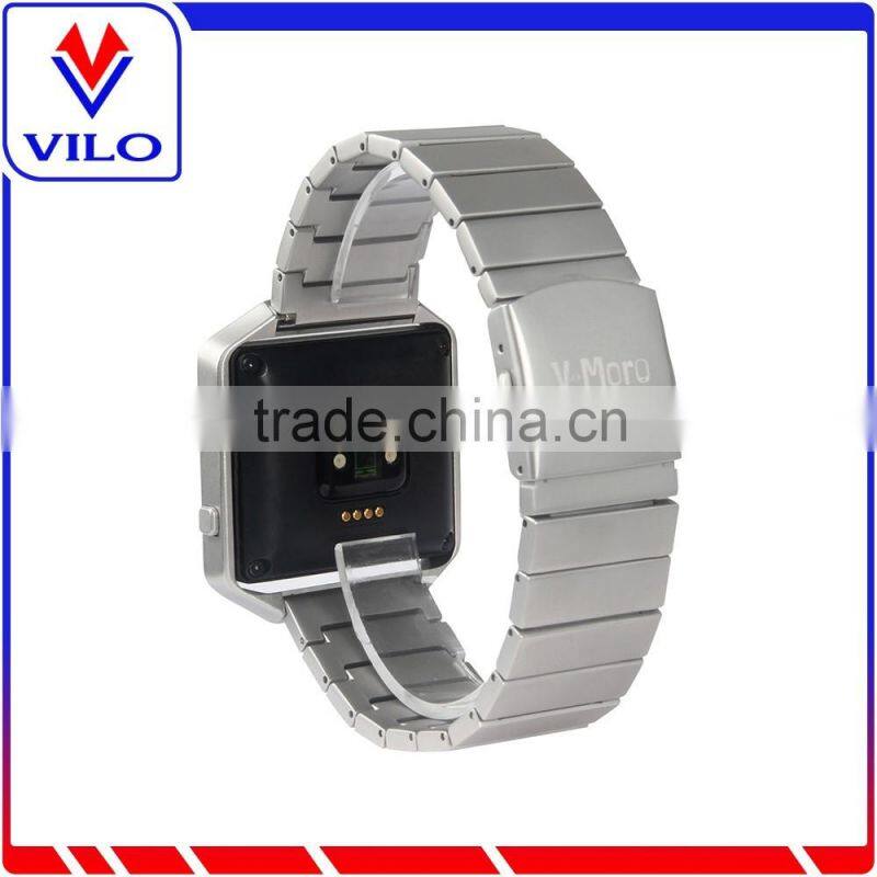 Original 1:1 316L stainless steel metal bracelet link band for Fitbit blaze