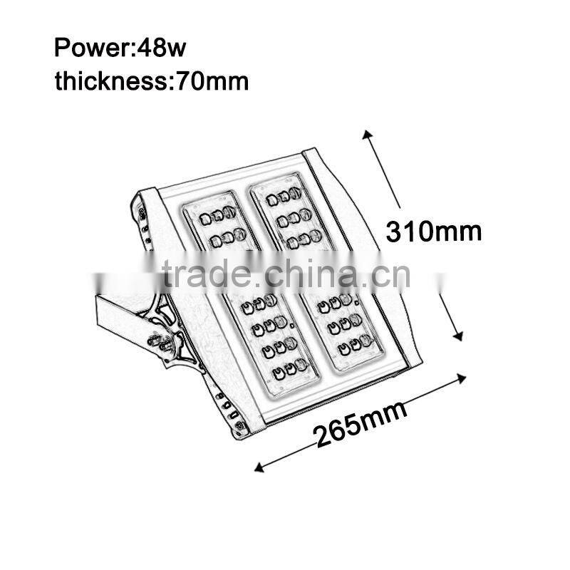 110LM/W 1500mm meanwell led tunnel light,120w led tunnel light