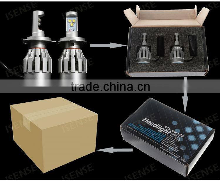 2014 June Newest 24W led motorcycle headlight H4 H7 H9 H11 H13 9005 9006 crees led headlight