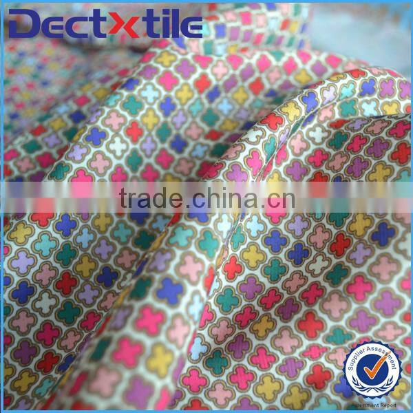 Different types of custom fabric printing printed fabrics for dress
