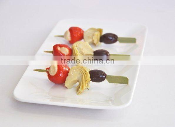 Natural teppo bamboo skewer for bbq meat