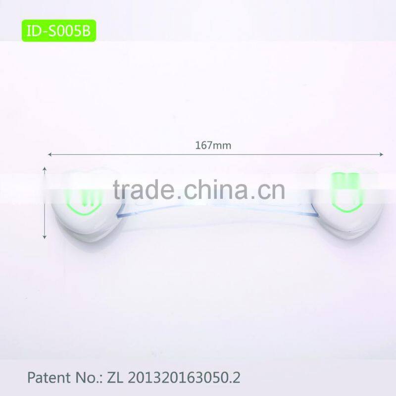 Babymatee Furniture child safety door lock,plastic adjustable child safety drawer lock